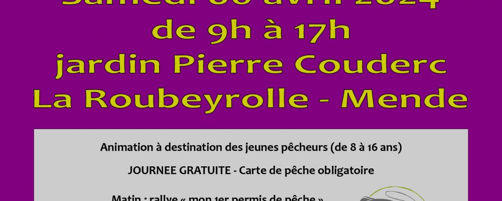 Opération « Mon 1er Permis de Pêche »