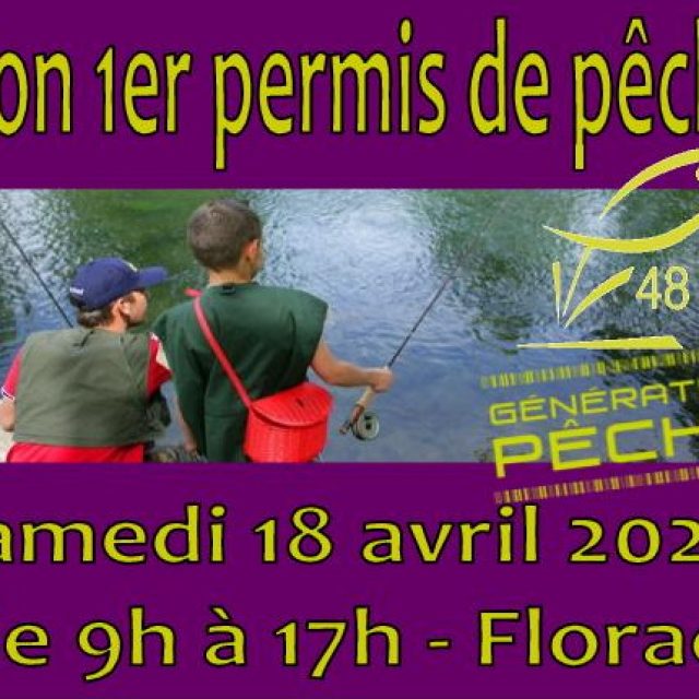 Opération « Mon 1er Permis de Pêche »