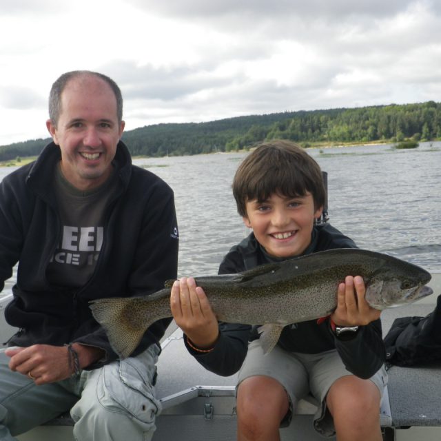 Ouverture lac de Naussac